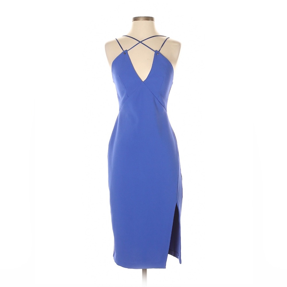 Topshop plunge cocktail dress